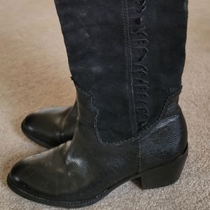 Black Tall Boots
